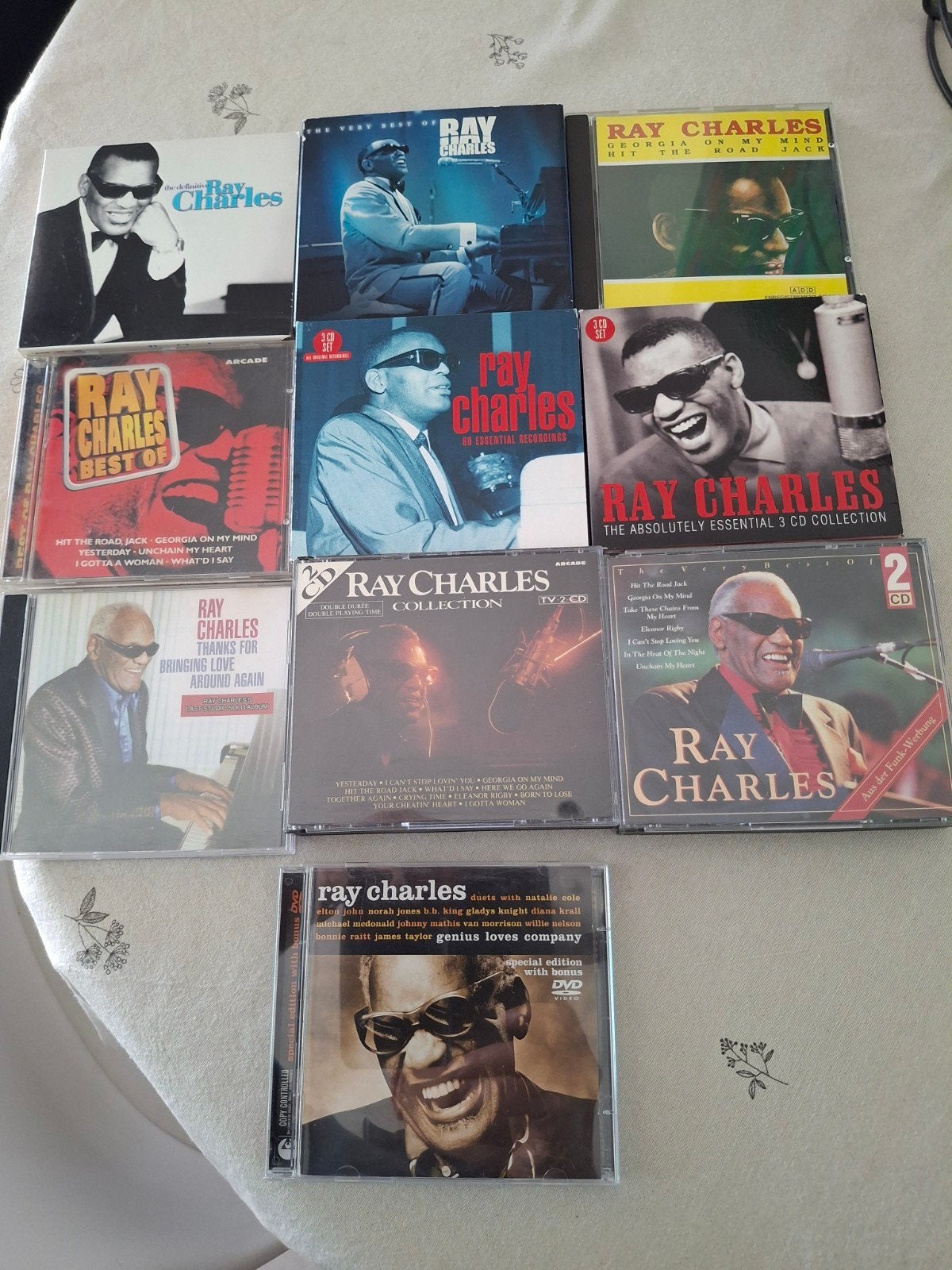 Cds ray charles  1 euro per cd, Cd's en Dvd's, Ophalen of Verzenden