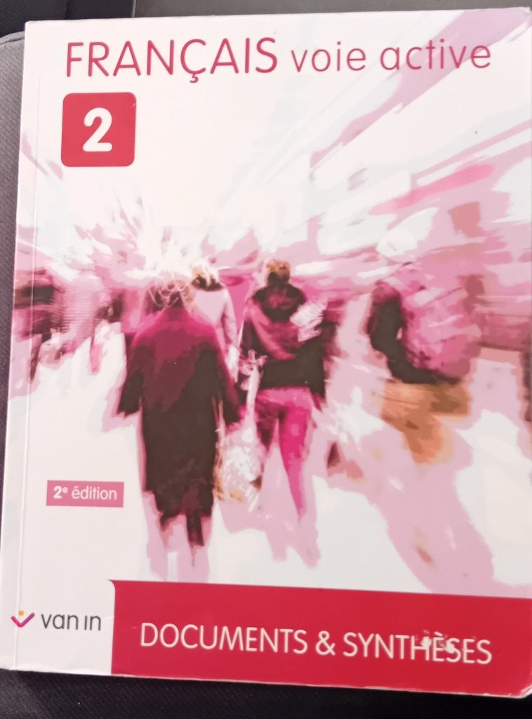 Manuel scolaire, Van in, Français, Enlèvement, Utilisé