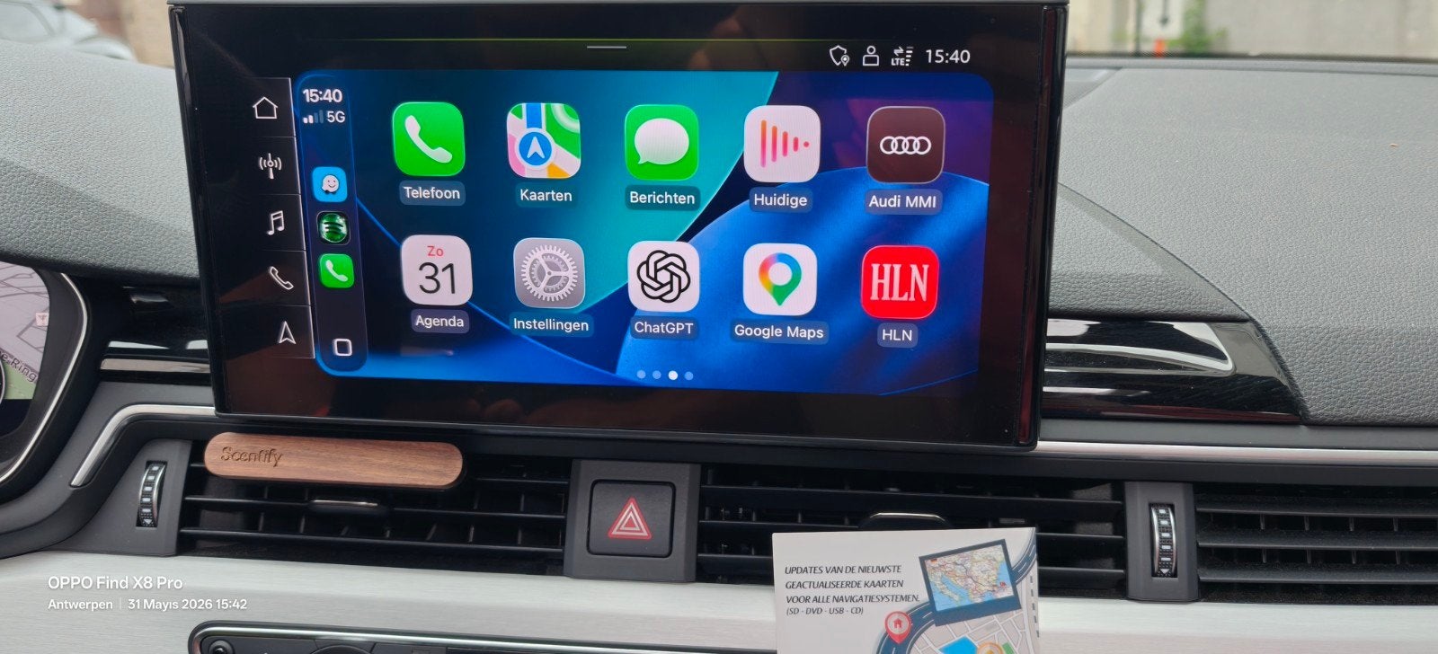 ACTIVATION DE CARPLAY À PARTIR DE 3 
Voiture Android Audi Ca, Enlèvement ou Envoi