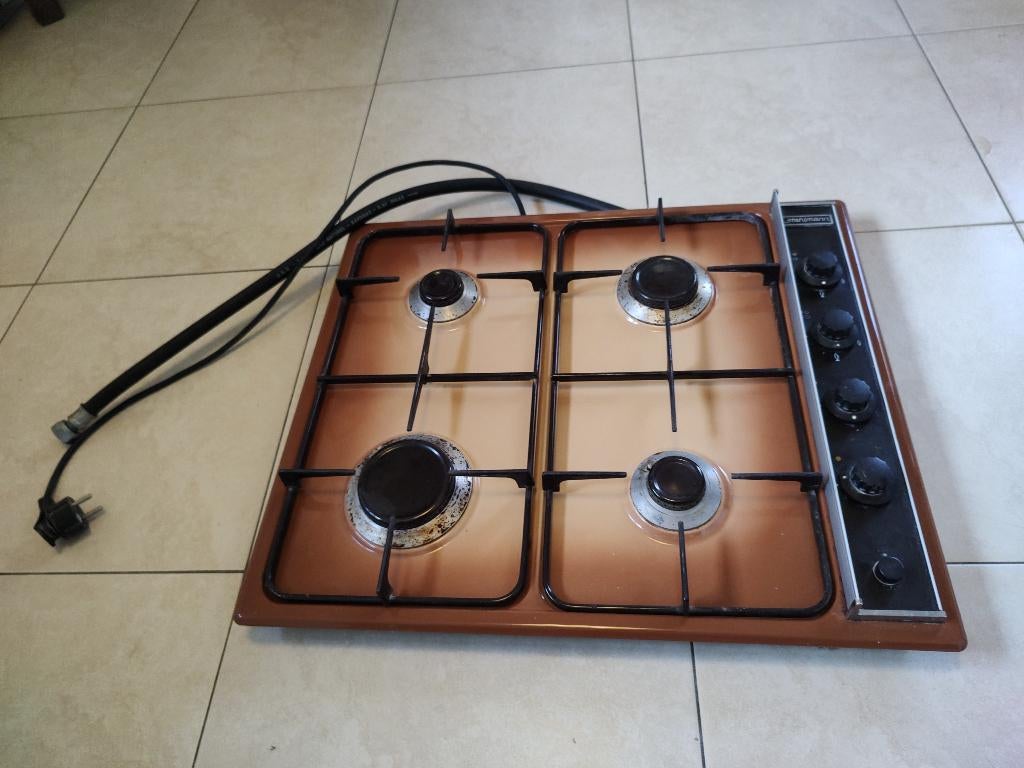 Gas kookplaat (jaren 80), Ophalen, Gebruikt, 50 tot 100 cm, Minder dan 25 cm