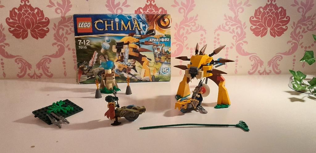 LEGO : Les Légendes de Chima (70115), Enlèvement, Utilisé