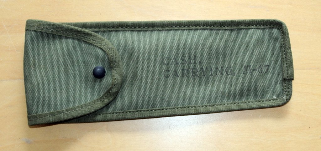 Valise de transport M 67 dans sa boîte d'origine, Collections, Objets militaires | Général, Enlèvement ou Envoi, Armée de terre
