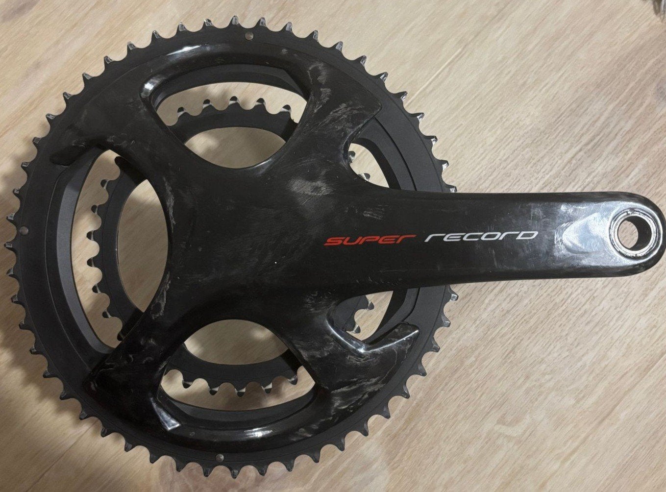 Pédalier campagnolo super record 12v 50/34 manivelles 172'5, Vélos & Vélomoteurs, Enlèvement ou Envoi, Comme neuf, Autres marques