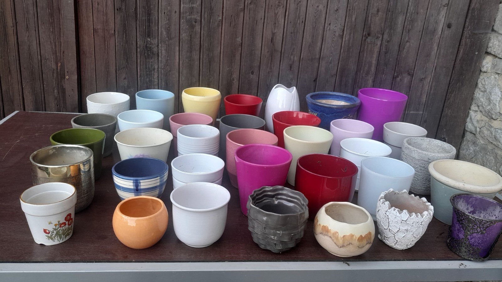 Pots pour fleurs [35], Enlèvement