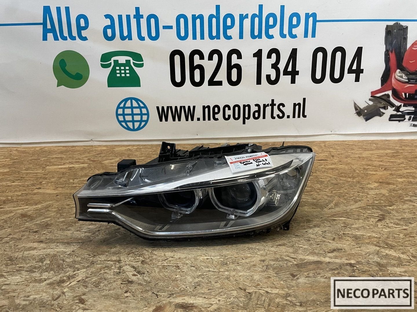 BMW 3 SERIE F30 F31 XENON LED KOPLAMP LINKS 63117259527, Auto-onderdelen, Verlichting, BMW, Gebruikt, Ophalen of Verzenden