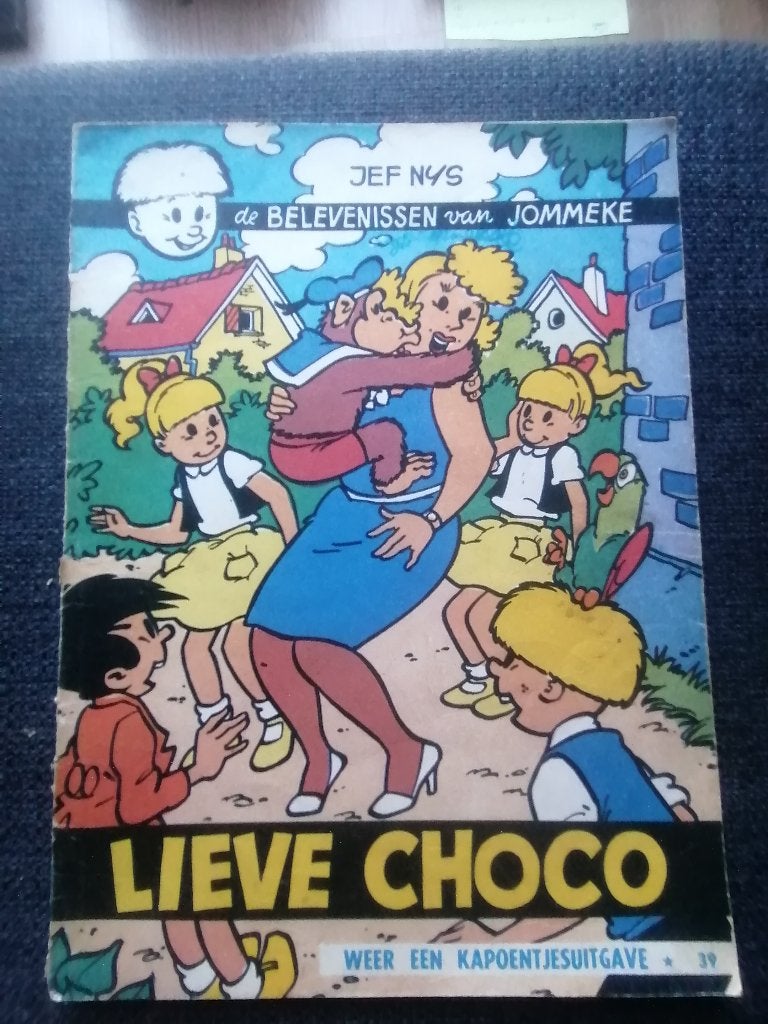 Jommeke album nr.39: Lieve Choco (aantal: 1), Boeken, Eén stripboek, Jef Nys., Ophalen, Gelezen