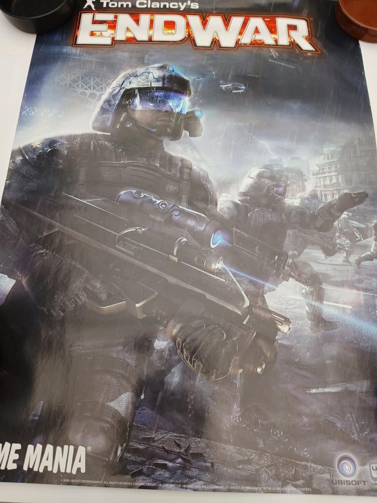 2 posters Endwar van game mania, Ophalen of Verzenden