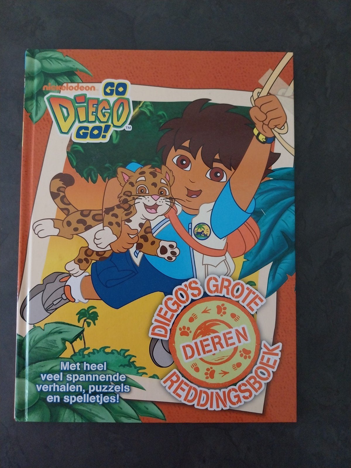 Nieuw. Diego, Diego's grote reddingsboek, Enlèvement