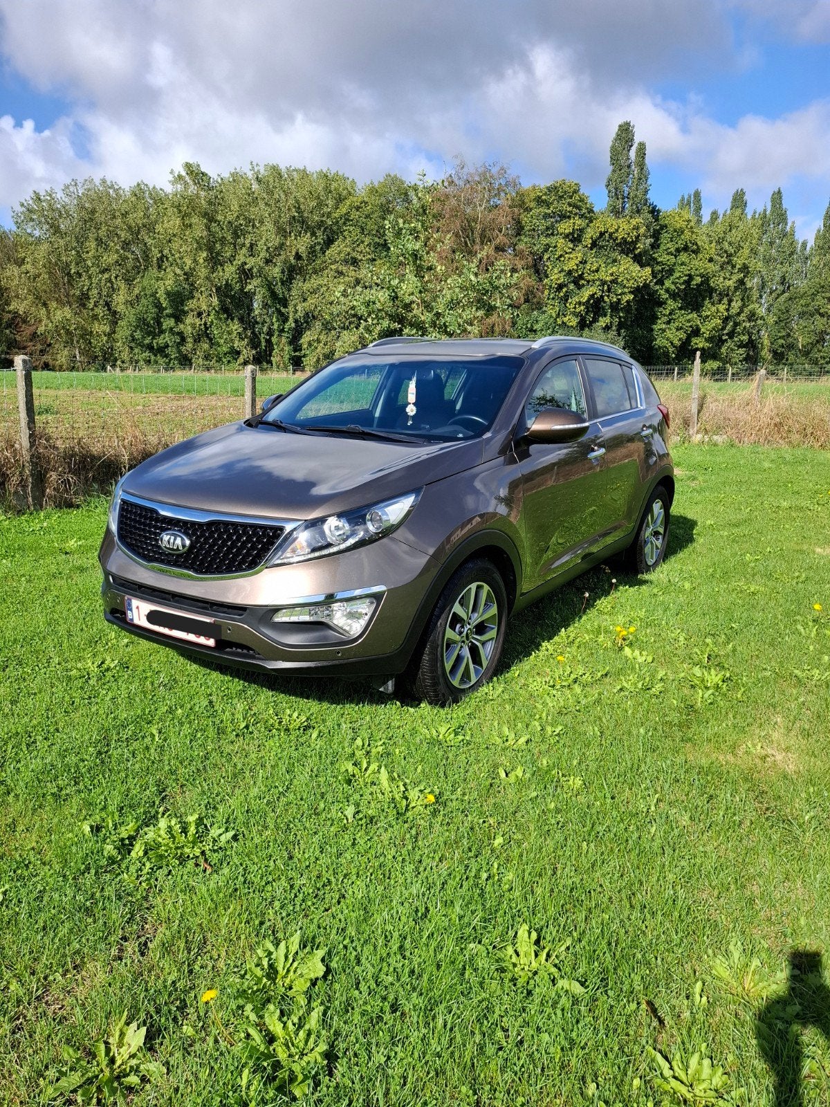 Kia Sportage 1.7 CRDI, Autos, Cuir, Euro 5, Achat, 4 portes