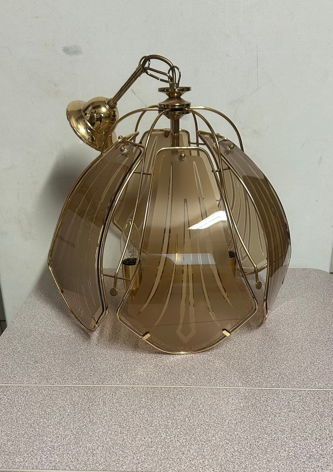 Hanglamp, Ophalen, Zo goed als nieuw, Glas