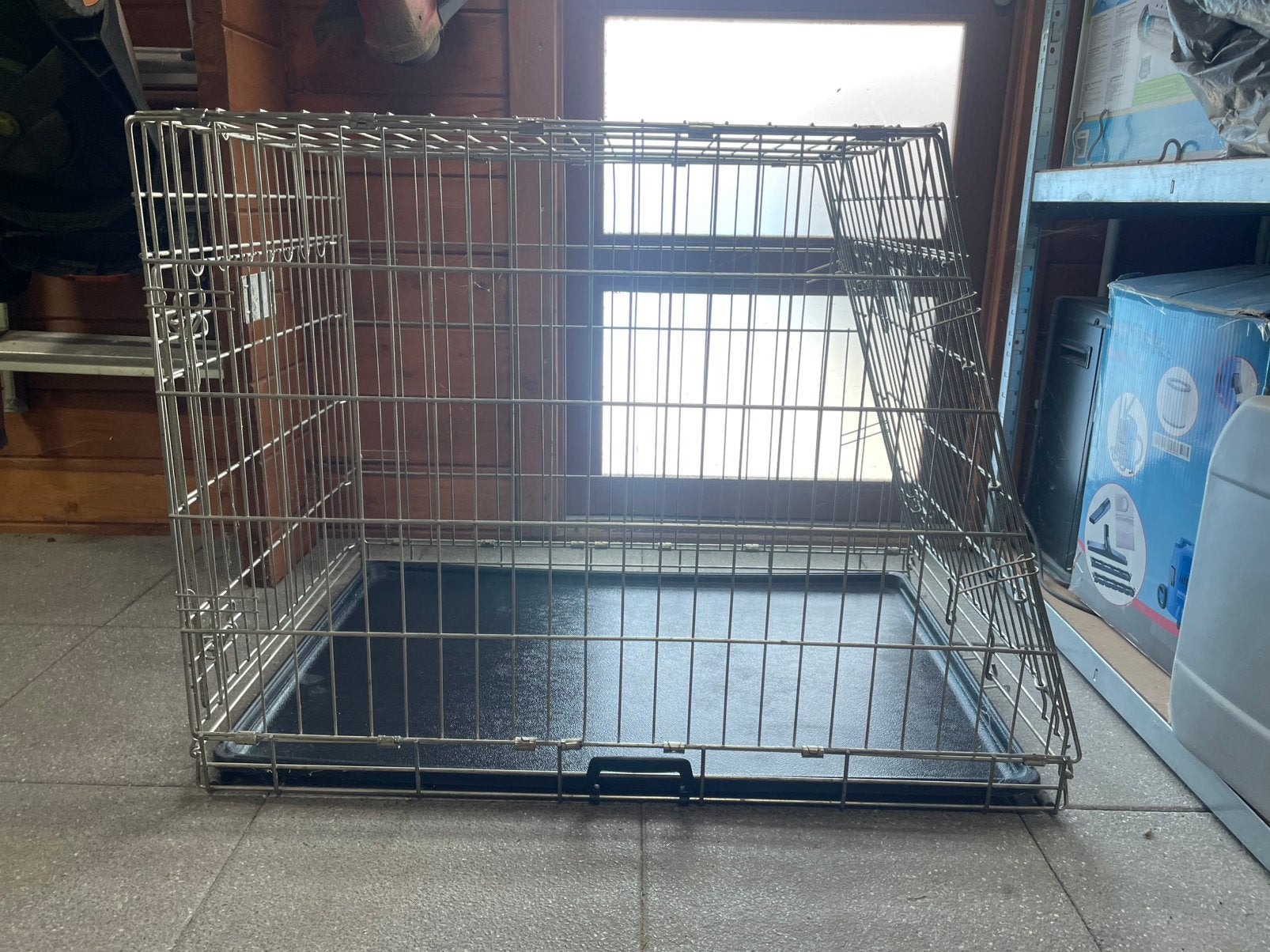 Hondenbench thuis of in de wagen . Merk Savic ., Animaux & Accessoires, Enlèvement, Comme neuf