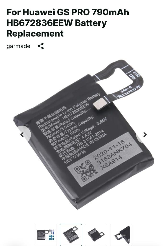 Nouvelle batterie pour Huawei GS Pro, Enlèvement ou Envoi, Neuf