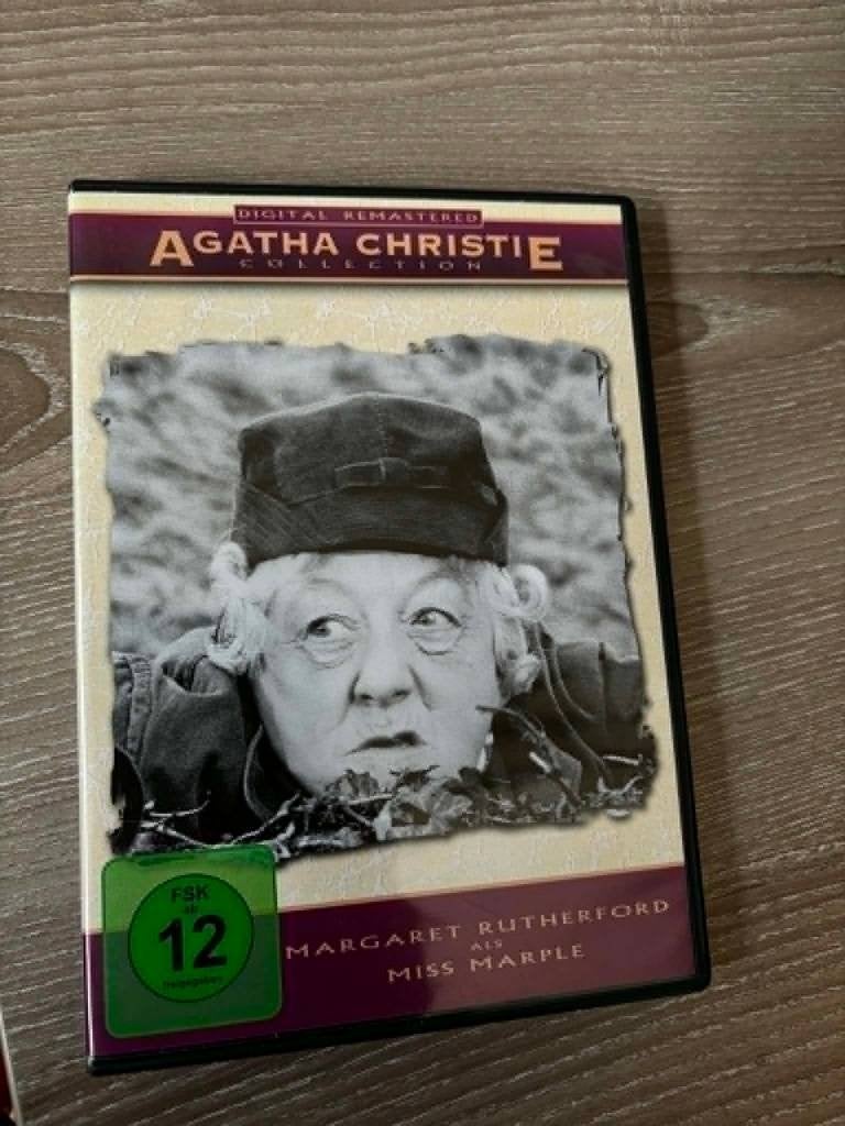 4 dvd box, Agatha Christie met Margaret Rutherford. Import, Cd's en Dvd's, Import, Ophalen of Verzenden, Zo goed als nieuw, 1940 tot 1960