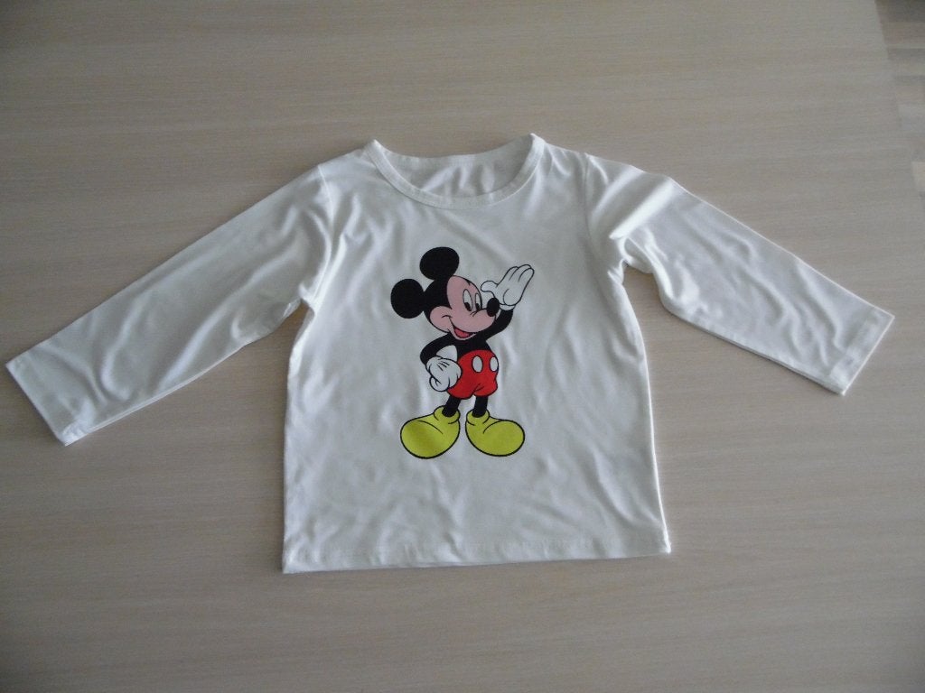 TEE-SHIRT LONGUES MANCHES MICKEY DISNEY    NEUF, Enfants & Bébés, Vêtements enfant | Taille 104, Neuf, Garçon, Chemise ou À manches longues