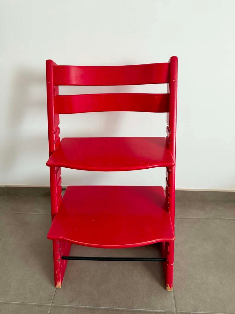 STOKKE Tripp Trapp eetstoel, Ophalen, Gebruikt, Meegroeistoel, Aanschuifbaar