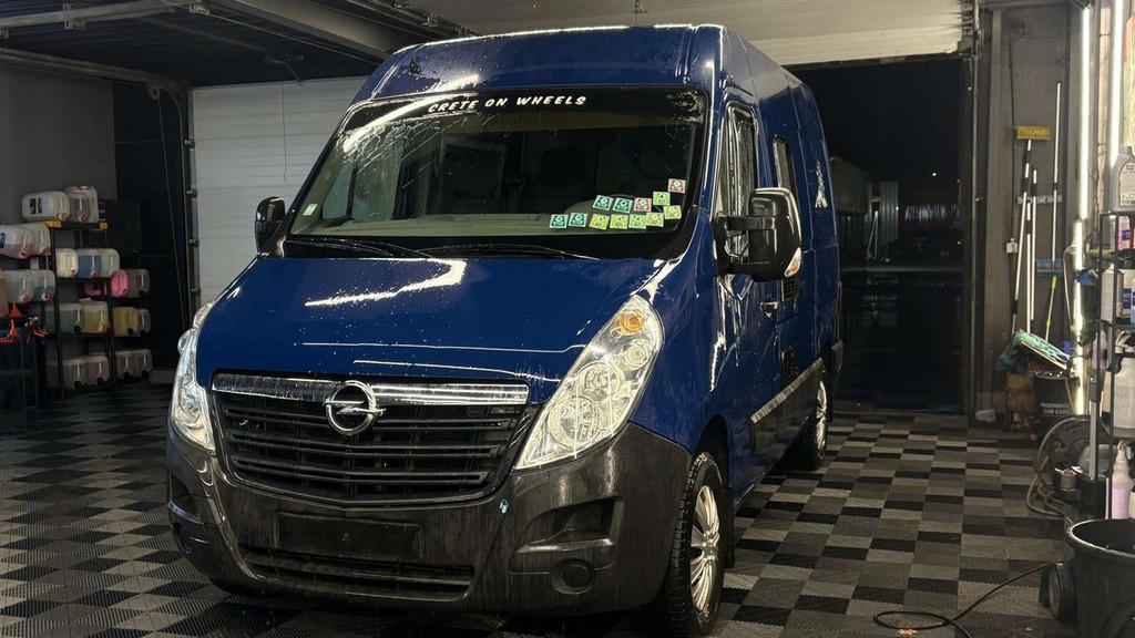 Opel Movano 2.3 CDTi | L2H2 | BJ. 2016 | 173.300KM. CAMPER, Auto's, Gebruikt, Blauw, 3500 kg, Bedrijf