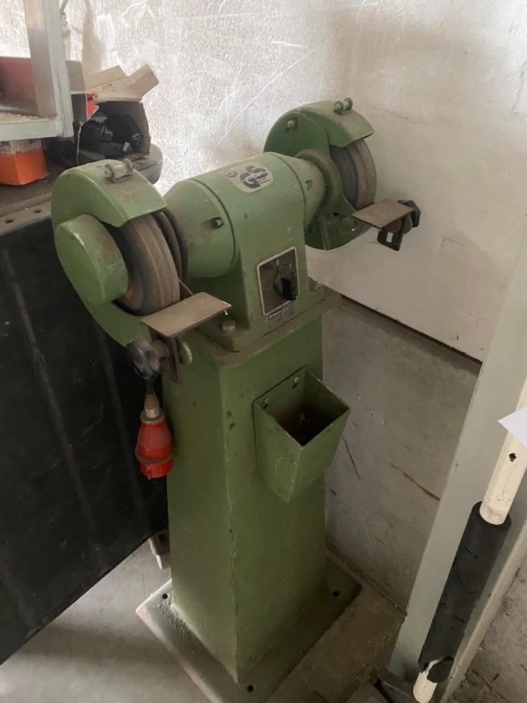 Slijp machine, Ophalen, Gebruikt