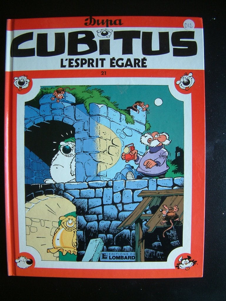 Cubitus - 21. L’esprit égaré - [EO], Gelezen, Dupa, Eén stripboek, Ophalen of Verzenden