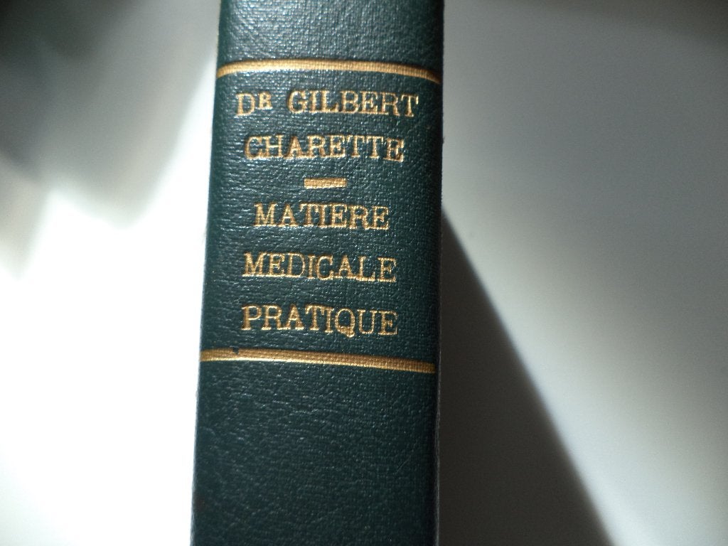 1949 PRÉCIS D'HOMOŒOPATHIE  Dr CHARETTE Gilbert Homéopathie, Livres, Science, Enlèvement ou Envoi