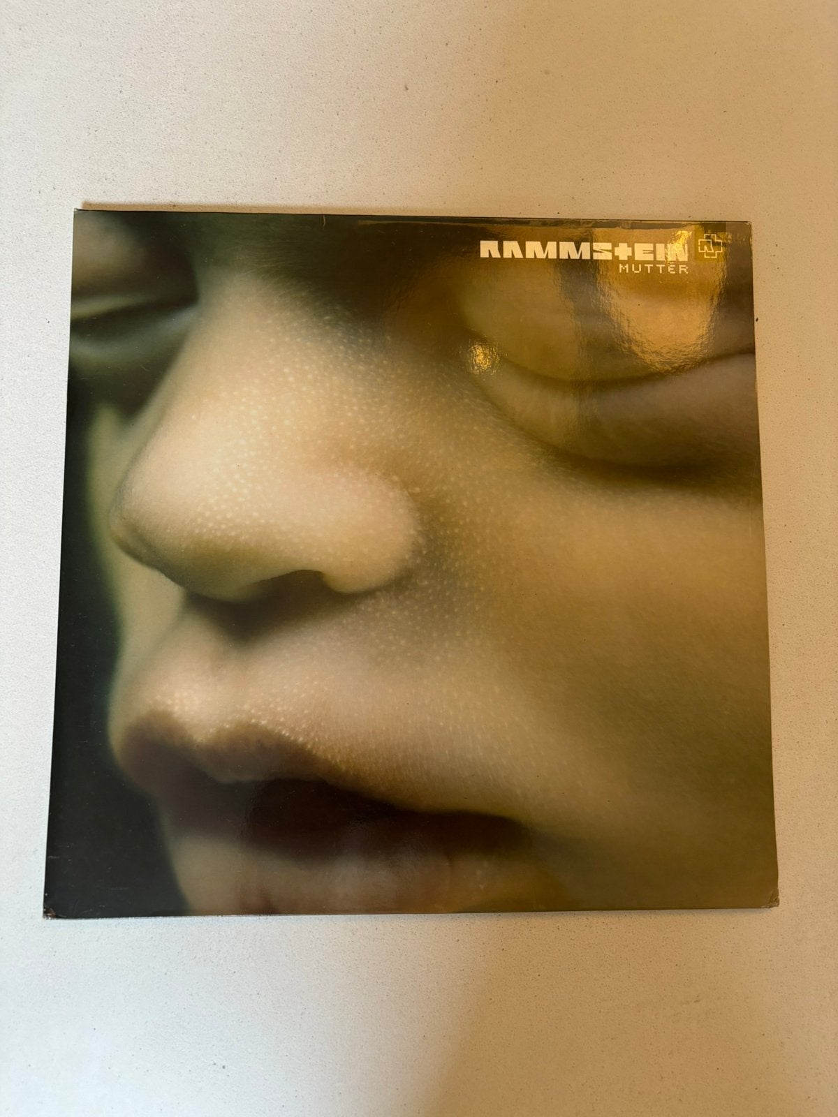 Lp 2001 rammstein -mutter vinyl en hoes near mint, originele, Limited edition, Ophalen of Verzenden, Zo goed als nieuw, LP