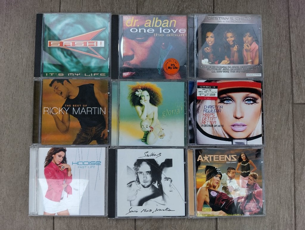 Lot de 9 CD Euro House, House, Pop, Dance,..., Enlèvement ou Envoi, Comme neuf, Pop, Album