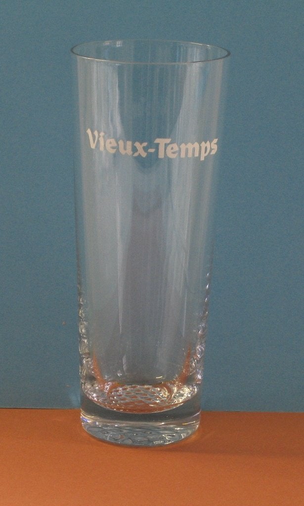 VERRE À BIÈRE VIEUX-TEMPS 107, Enlèvement, Utilisé, Verre ou Verres, Autres marques
