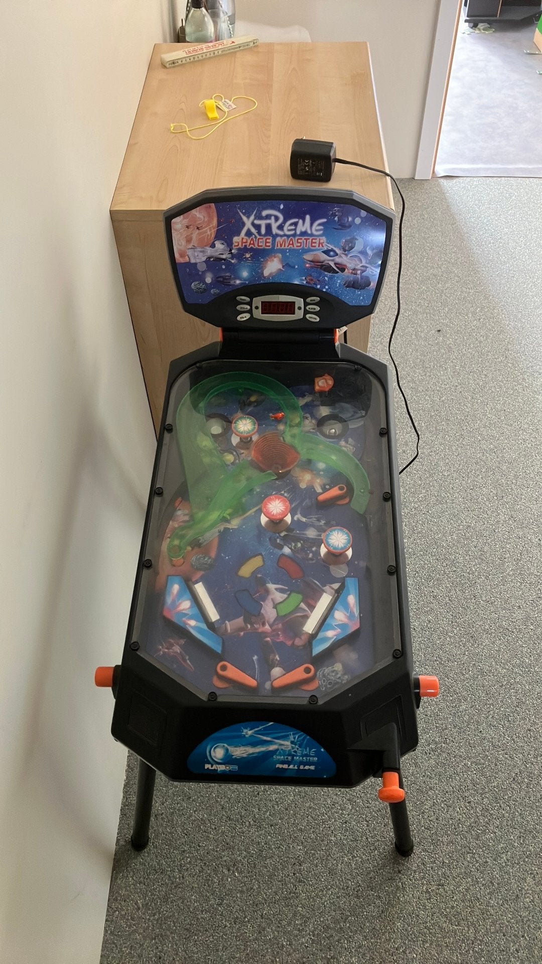 Kinder flipperkast op elektriciteit, Collections, Machines | Flipper (jeu), Enlèvement, Utilisé, Flipper (jeu)