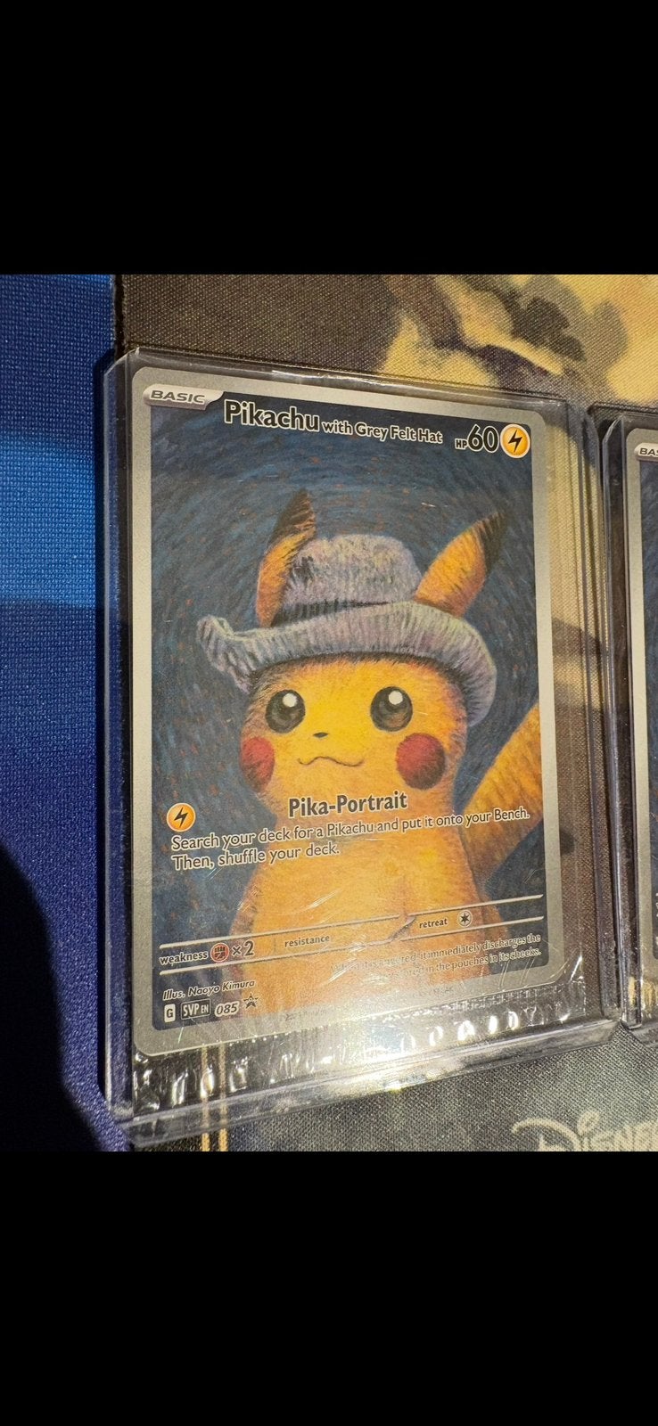 Pikachu van Gogh in seal, Hobby en Vrije tijd, Ophalen, Nieuw, Losse kaart