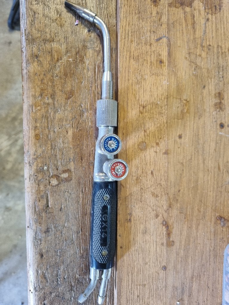 gasbek acyteleenbrander lastoorts, Doe-het-zelf en Bouw, Ophalen, Gebruikt, CO2