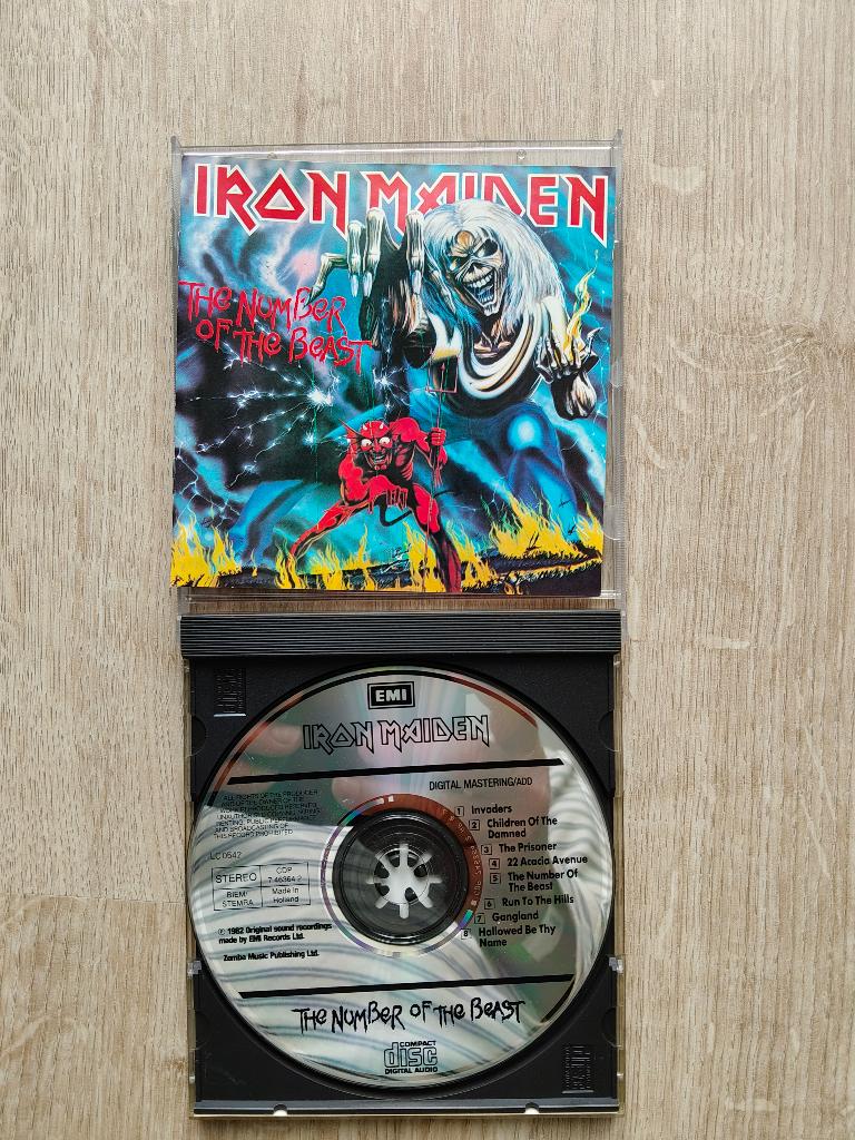 IRON MAIDEN, HET NUMMER VAN HET BEEST, Cd's en Dvd's, Cd's | Hardrock en Metal, Verzenden