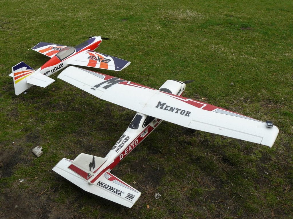 Multiplex Mentor in goede staat, Ophalen, Gebruikt, Elektro, RTF (Ready to Fly)
