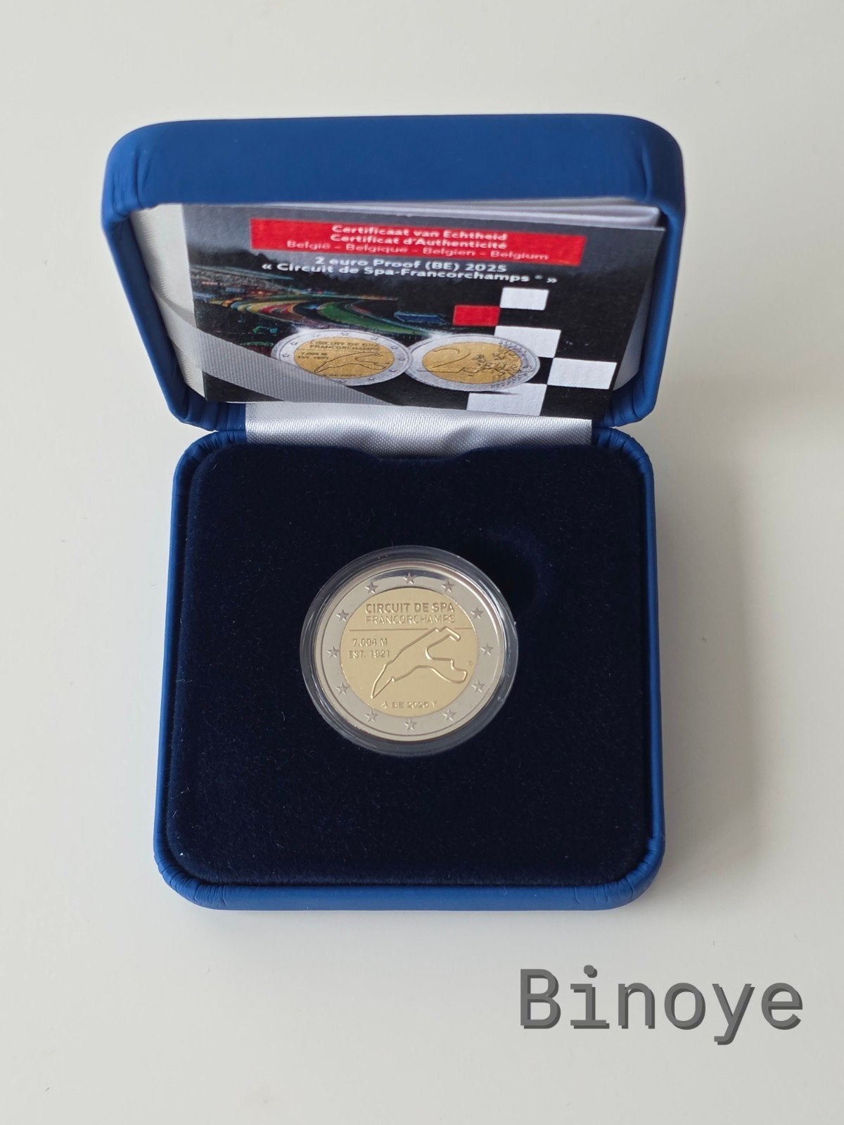 2 Euro Belgique 2025 Spa Francorchamps Proof BE, Postzegels en Munten, Ophalen of Verzenden, België, 2 euro