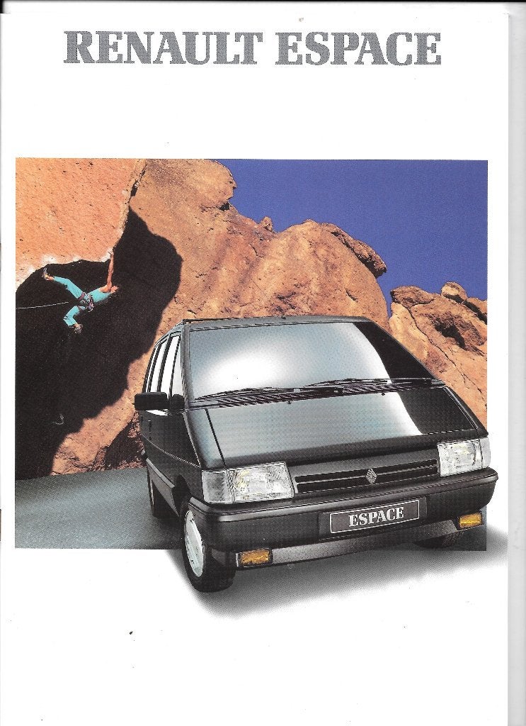 RENAULT ESPACE  1990, Livres, Enlèvement ou Envoi, Comme neuf, Renault
