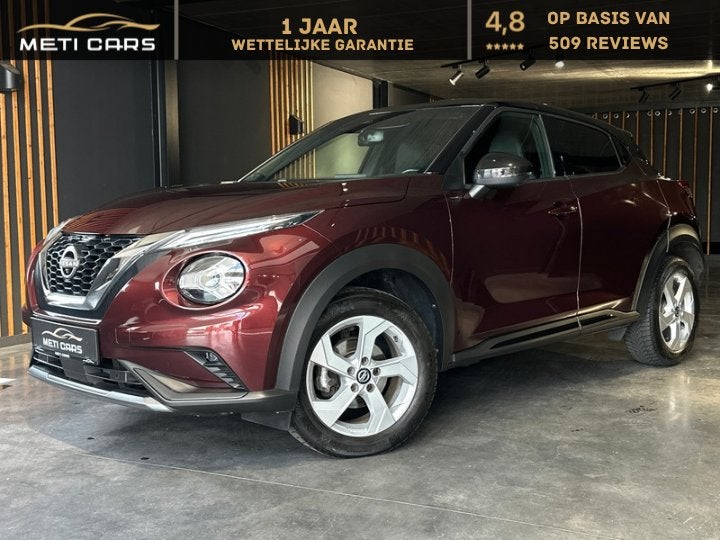 Nissan Juke 1.0 N-Design | Lane ass. | 360 | ACC | ..., Auto's, Voorwielaandrijving, Leder en Stof, Bedrijf, 5 deurs