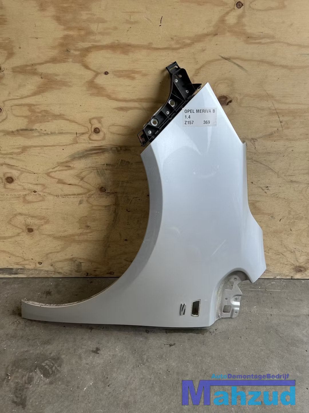 OPEL MERIVA B zilver Z157 Links voorscherm zijscherm 2011-20, Gebruikt, Opel Automobile GmbH, Kontakt@opel-infoservice.de, Voor