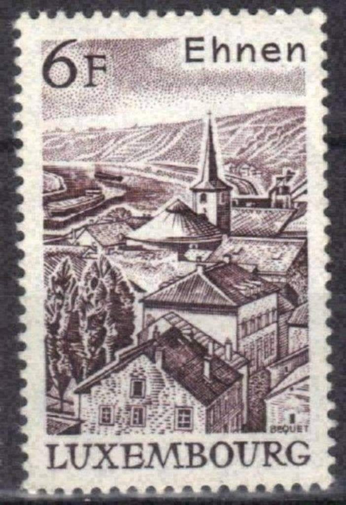 Luxembourg 1977 - Yvert 898 - Paysages (PF), Envoi, Luxembourg, Non oblitéré