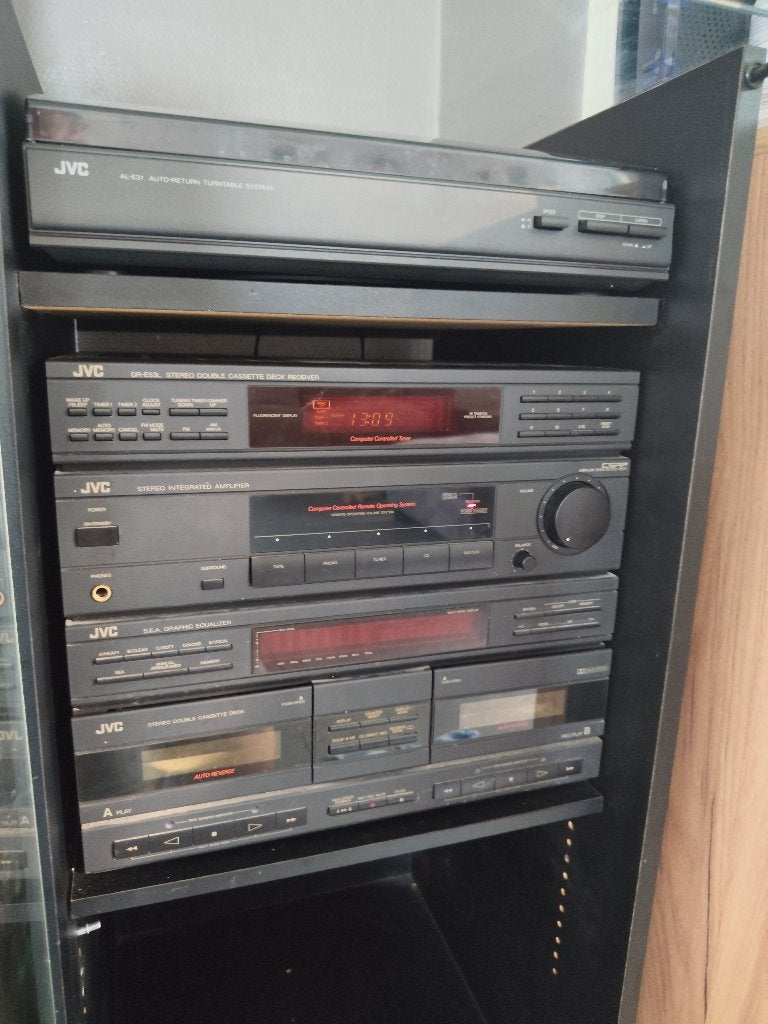 Chaine hifi vinted JVC, Audio, Tv en Foto, Luidsprekerboxen, Gebruikt, Stereo speakers, 60 tot 120 watt, JVC, Afstandsbediening