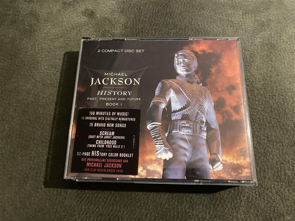 michael jackson - history 2 compact disc set [944], Cd's en Dvd's, Verzenden, Zo goed als nieuw