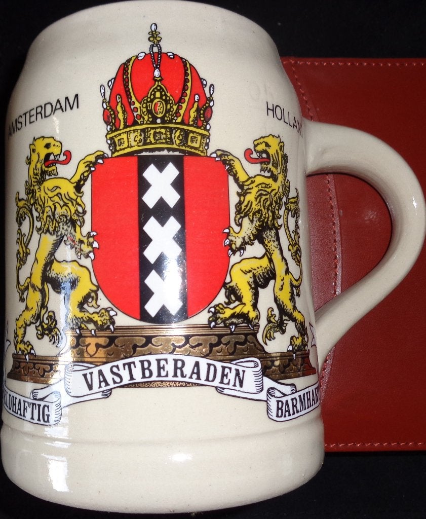 Set van 7 vintage mokken om te zien, Ophalen of Verzenden, Zo goed als nieuw, Pul(len)