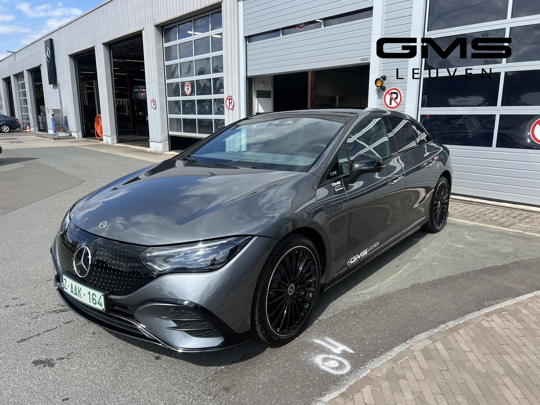 Mercedes-Benz EQE 300 Star Edition, Auto's, Mercedes-Benz, 96 kWh, EQE, Zilver of Grijs, 583 km