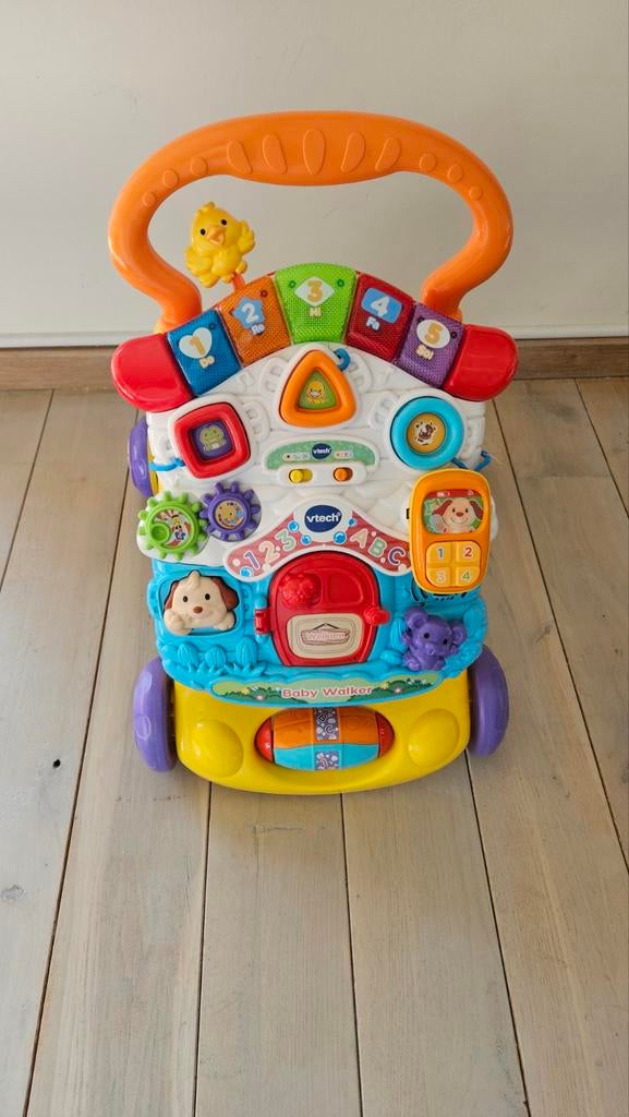 Loopwagentje van Vtech, Ophalen
