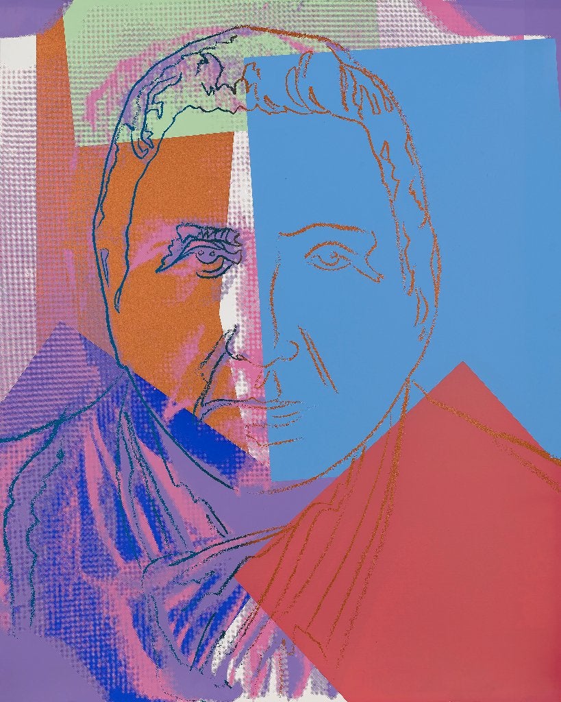 Andy Warhol Ten Portraits of Jews. VIII Gertrude Stein, Antiek en Kunst, Kunst | Litho's en Zeefdrukken, Ophalen of Verzenden