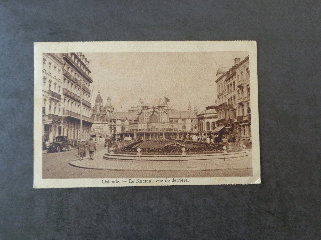 1 oude postkaart uit Oostende, Ophalen