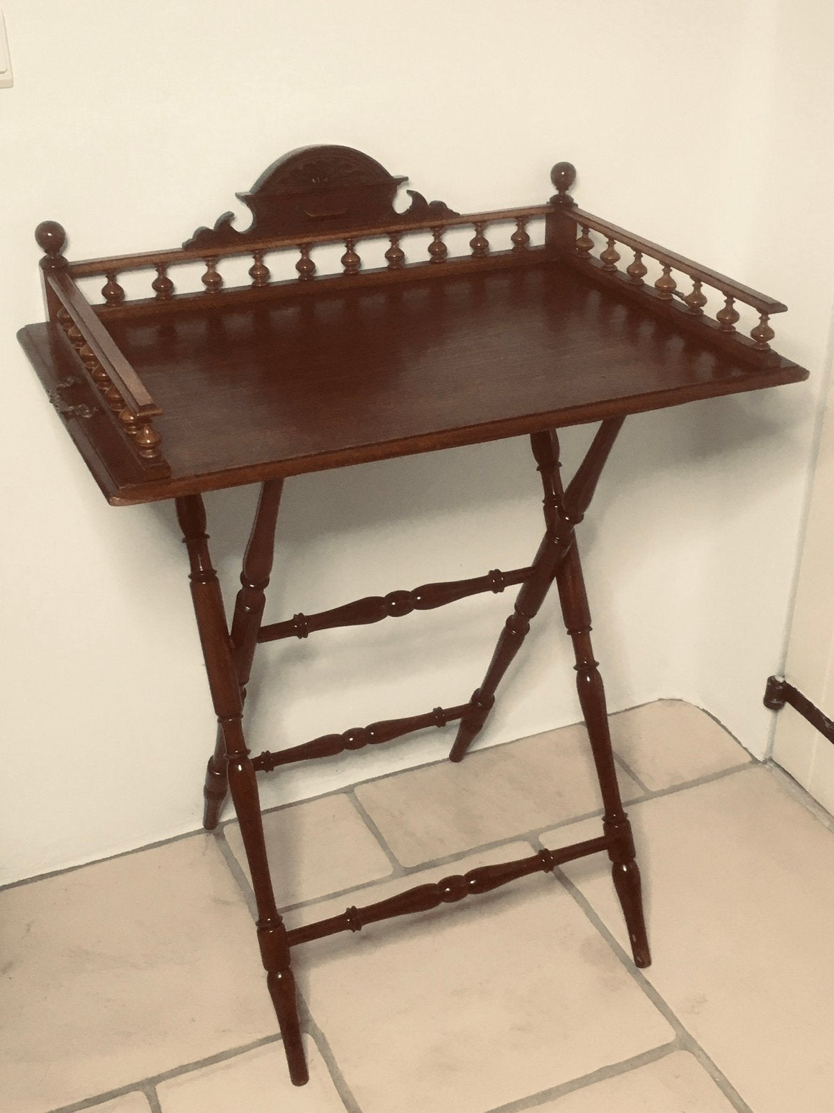 antieke Engelse Butler tray in perfecte staat!, Enlèvement