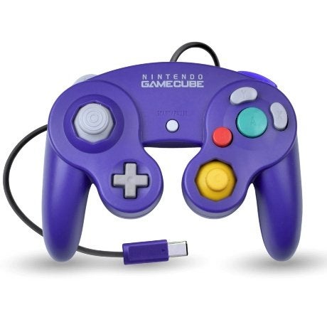 GameCube Controller Paars €32,99 | GameshopX nl, Ophalen of Verzenden, Refurbished, Paars, Met 1 controller