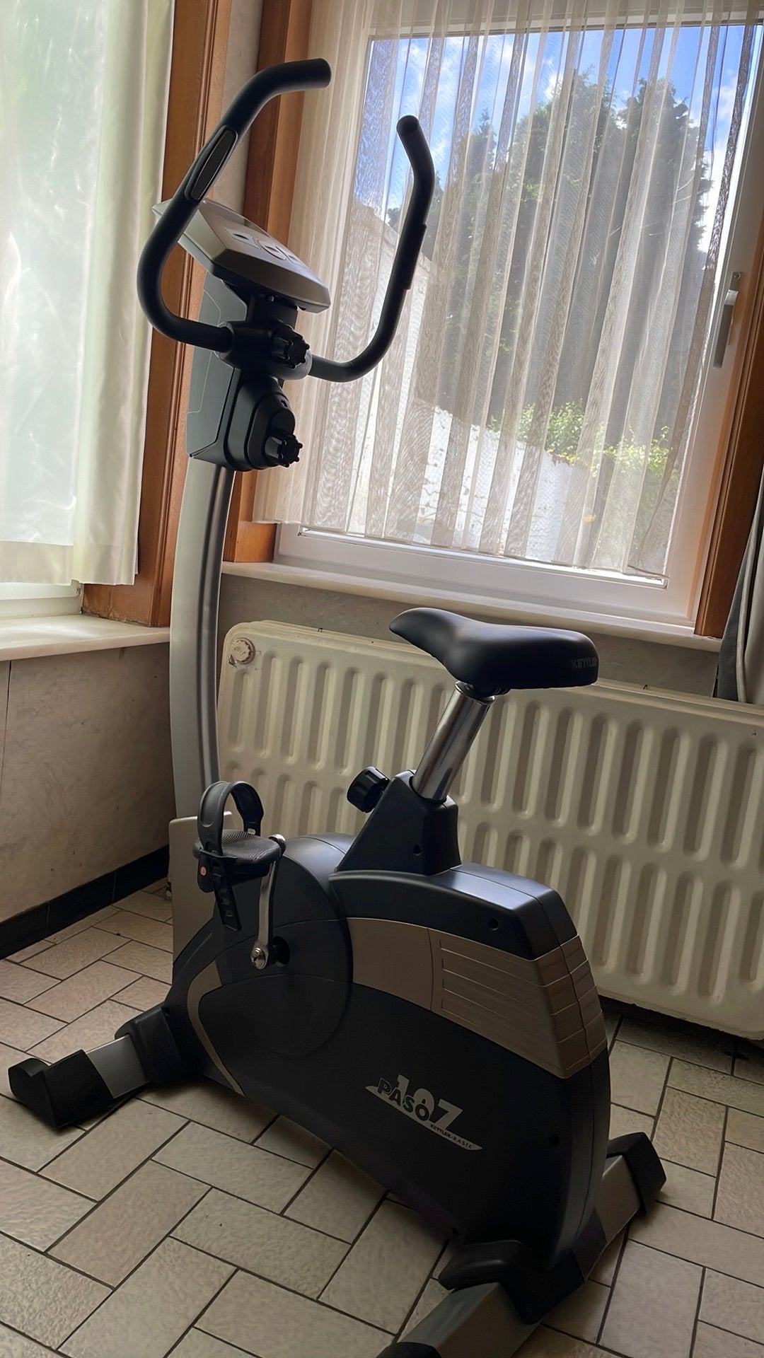 Vélo d’appartement PASO 7 Extra Basic – Très bon état, Sports & Fitness, Enlèvement, Utilisé, Métal, Vélo d'appartement