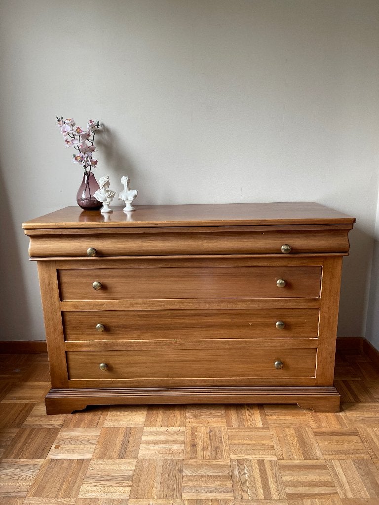 Commode en bois, 3 ou 4 tiroirs, Moins de 100 cm, 100 à 150 cm, Enlèvement