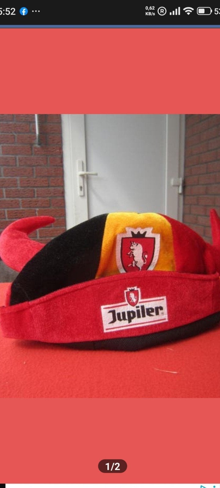 🤛💪RODE DUIVELS MUTS 🤛💪 ...  NIEUW   76 stuks, Tickets en Kaartjes, Sport | Voetbal