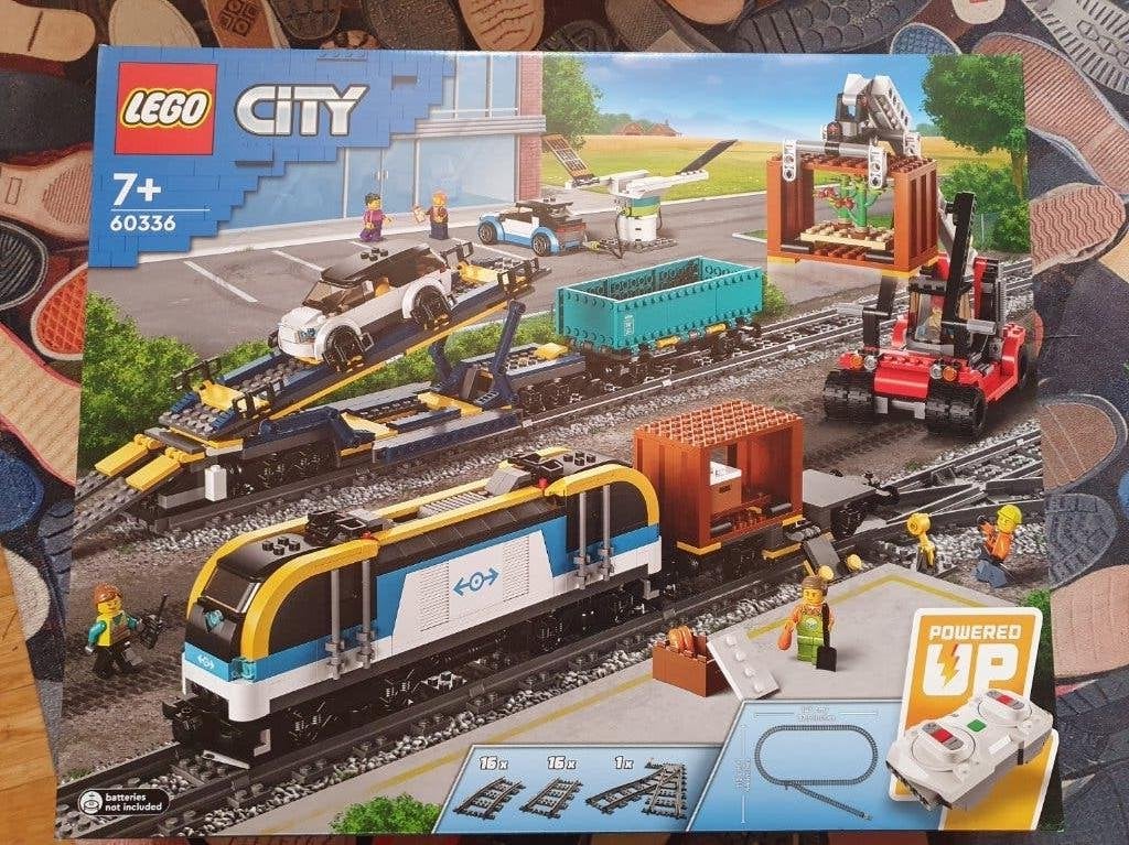 Lego 60336 - Freight Train - Le train de marchandises, Neuf, City, Lego, Ensemble complet