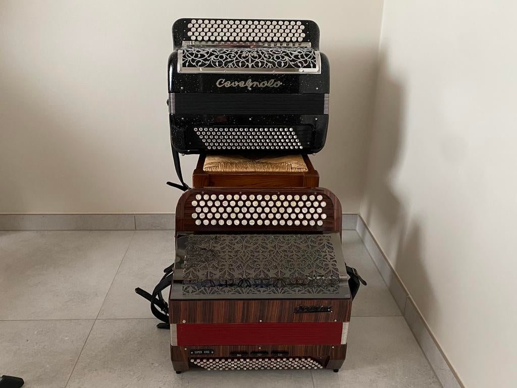 Twee accordeons per stuk te koop, Musique & Instruments, Accordéons, Enlèvement ou Envoi, Comme neuf